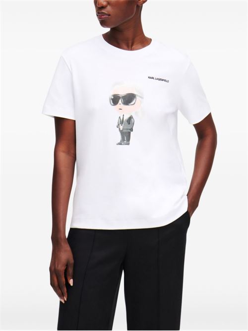 T-shirt donna maniche corte Karl Lagerfeld | A1W17130100